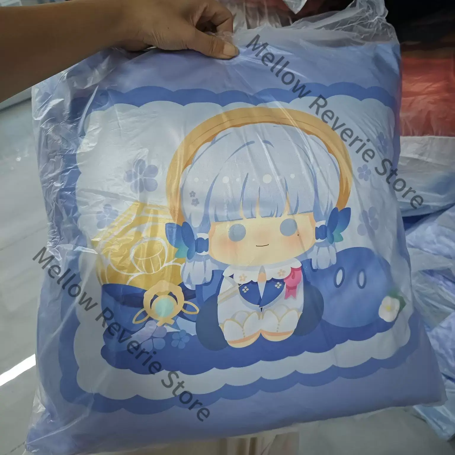 Throw Pillow - Genshin Impact Furina Scaramouche Tartaglia Cosplay