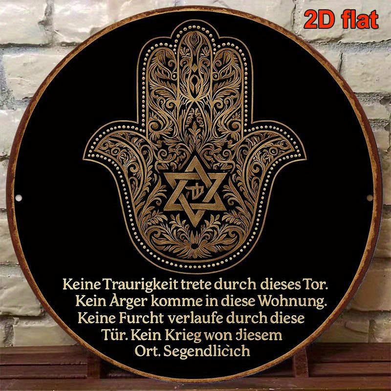 CIFBUY Vintage Aluminum Wall A - Wall Art ulasan dan harga