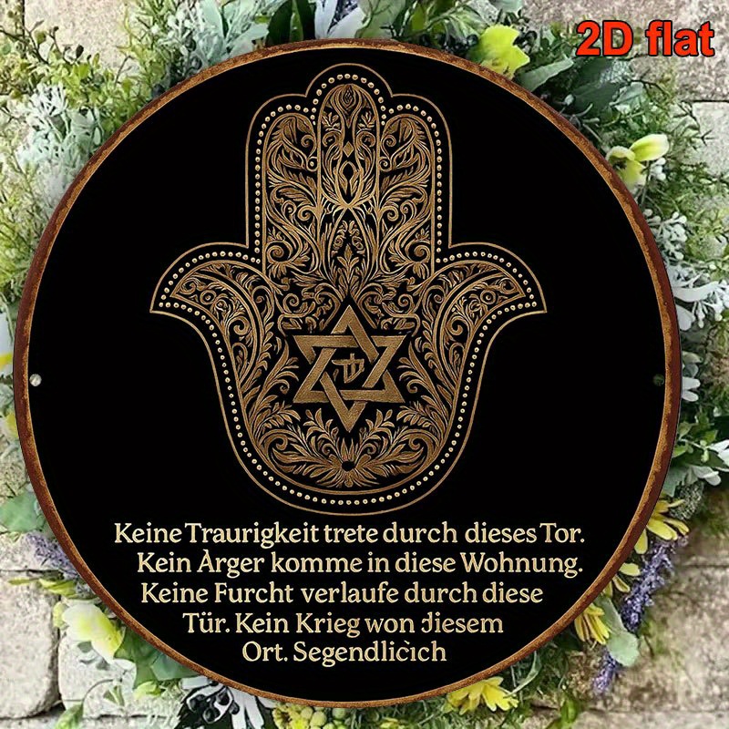 CIFBUY Vintage Aluminum Wall A - Wall Art ulasan dan harga