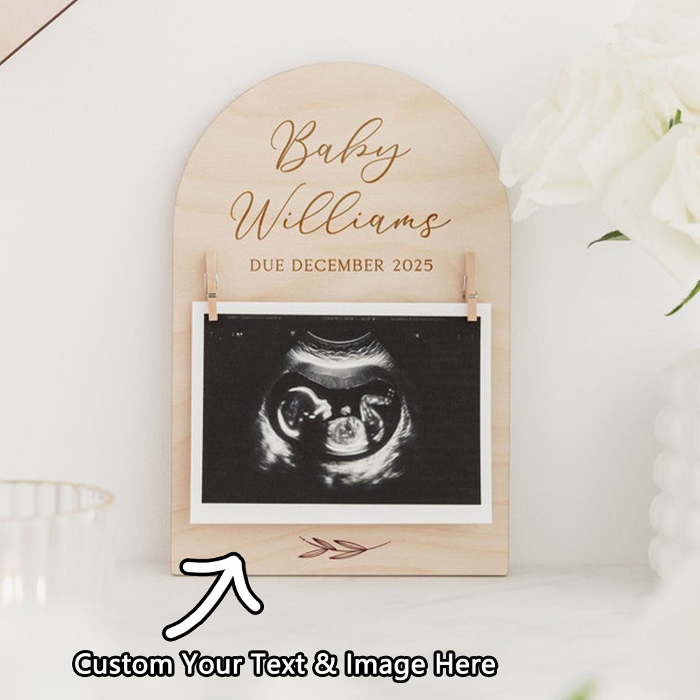 Personalised Pregnancy Announc - Picture Frame ulasan dan harga