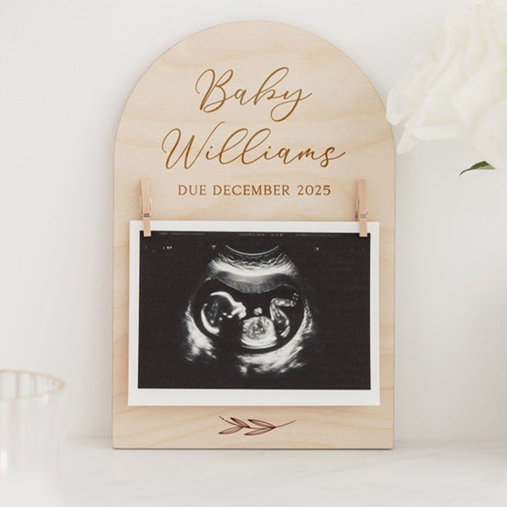 Personalised Pregnancy Announc - Picture Frame ulasan dan harga