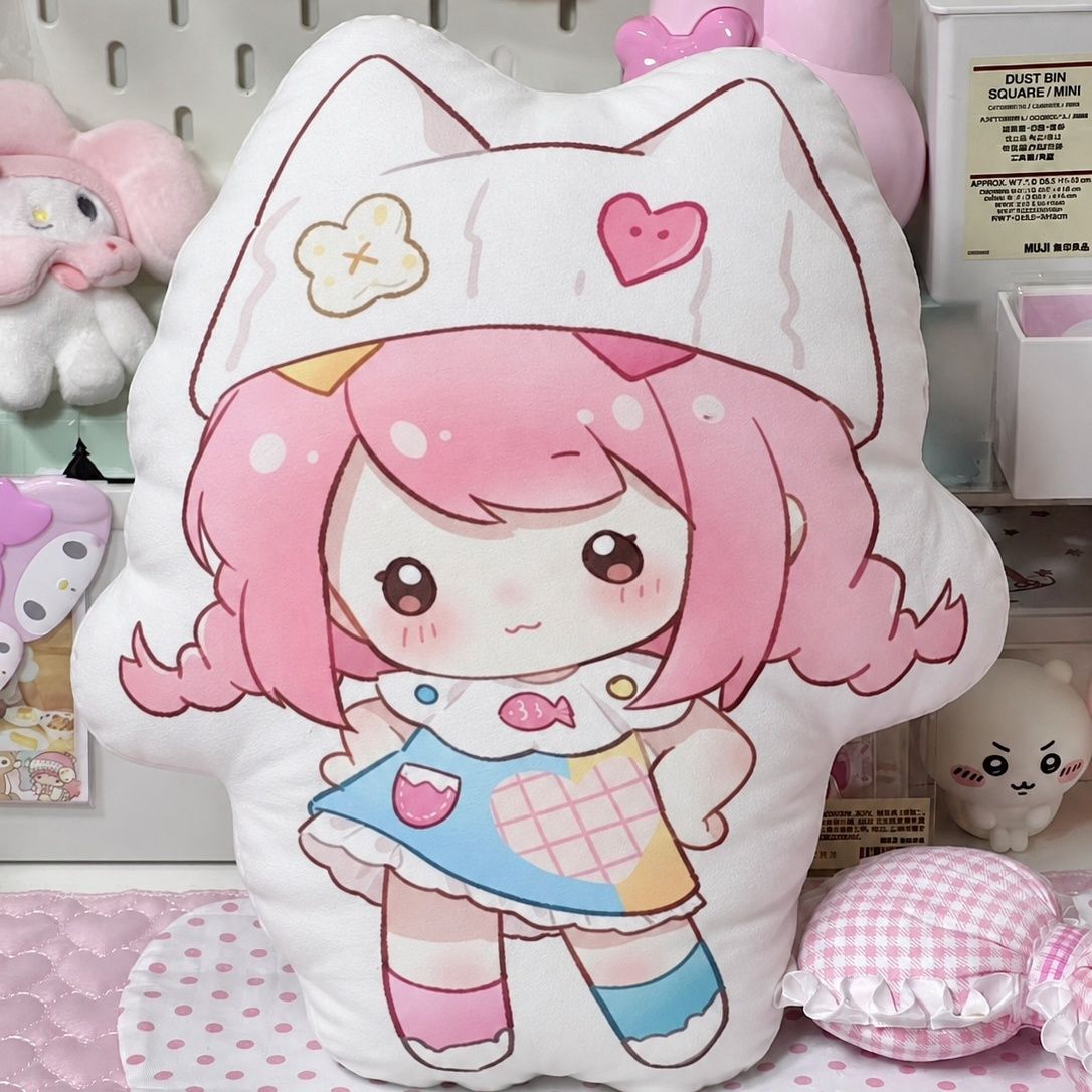 Infinity Nikki  Anime Cosplay  - Throw Pillow ulasan dan harga