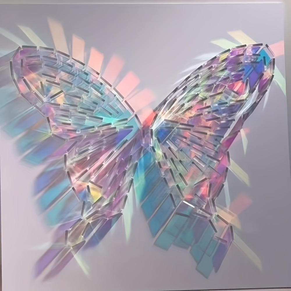 Iridescent Acrylic Mirror Tile - Decorative Mirror ulasan dan harga