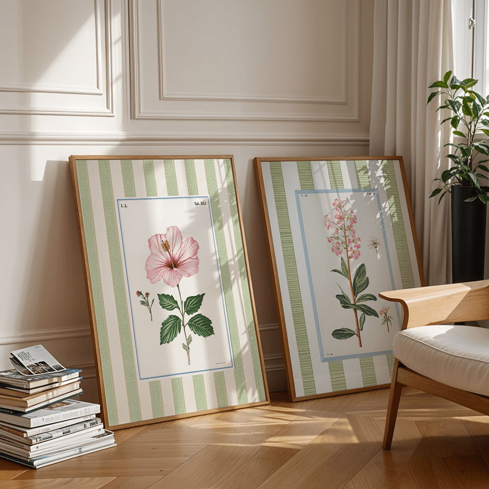 2pcs frameless Canvas Painting - Abstract Canvas Set ulasan dan harga