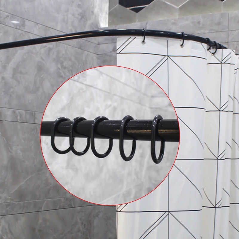 24 PCS Shower Curtain Rings Pl - Curtain Curtain ulasan dan harga