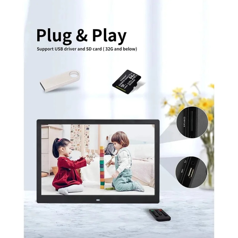 15 Inch Digital Photo Frame, L - Picture Frame ulasan dan harga