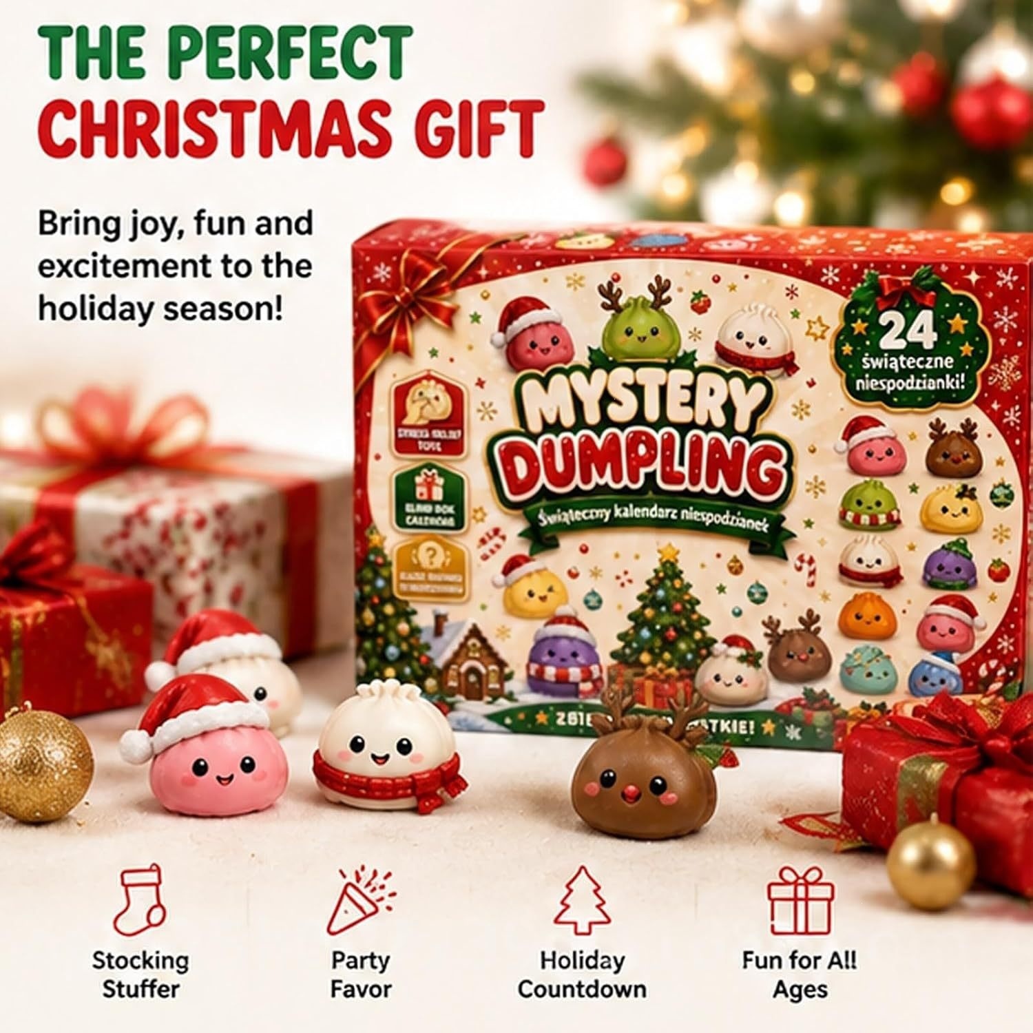 2026 Xmas Surprise Advent Cale - Curtain Curtain ulasan dan harga