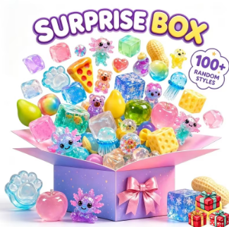 120+Pcs Surprise Box Toys Nove - Curtain Curtain ulasan dan harga